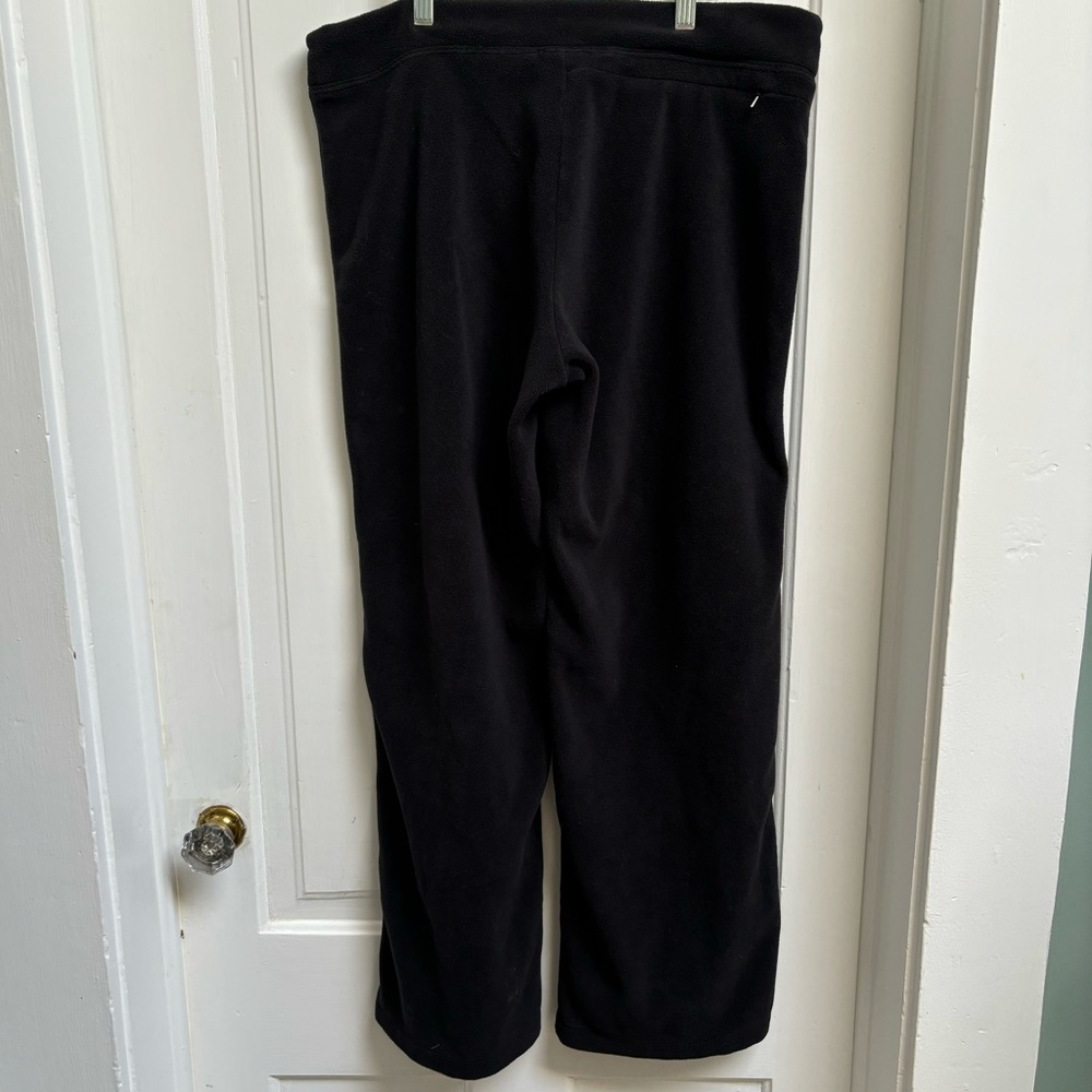 The North Face Women’s Black Polartec Fleece Drawstring Pants Size Large - Picture 5 of 8
